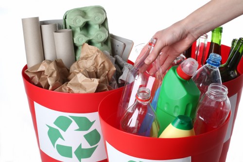 Eco-friendly waste disposal with commercial skips